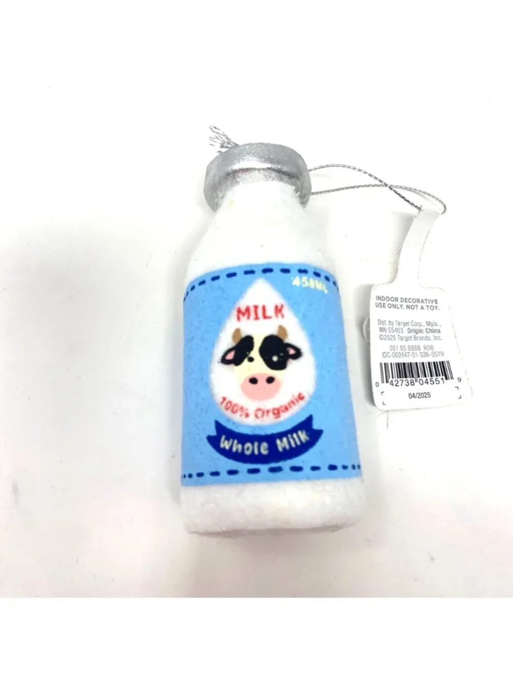 Target Wondershop™ Ornament Milk Bottle Holiday Decor Old Fashioned Christmas